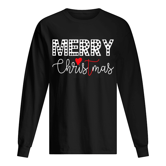 Merry Christmas Christ Xmas Long Sleeved T-shirt 