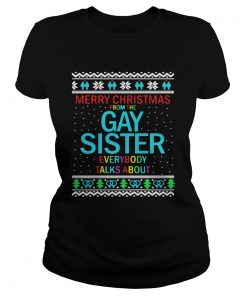 Merry Christmas From The Gay Sister Everybody Talks About Christmas  Classic Ladies