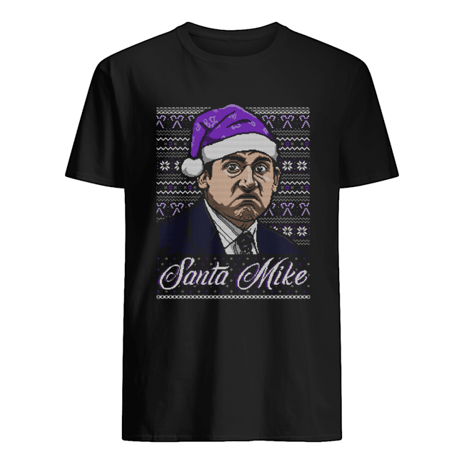 Michael Scott Santa Mike Ugly Christmas shirt