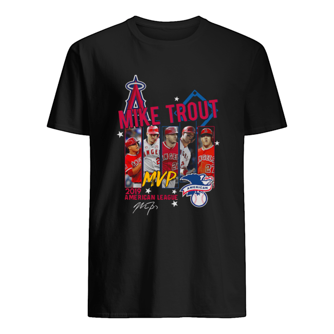 Mike Trout Los Angeles Angels MVP American League 2019 Signature shirt