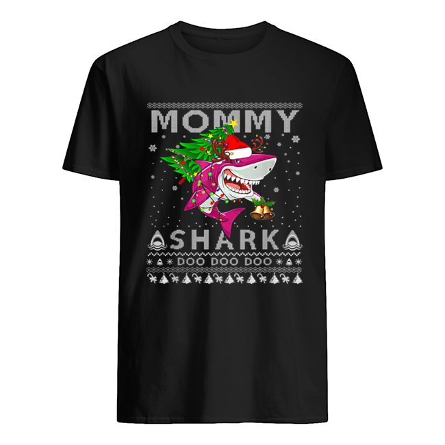 Mommy Shark Santa Doo Doo Doo Christmas Ugly shirt