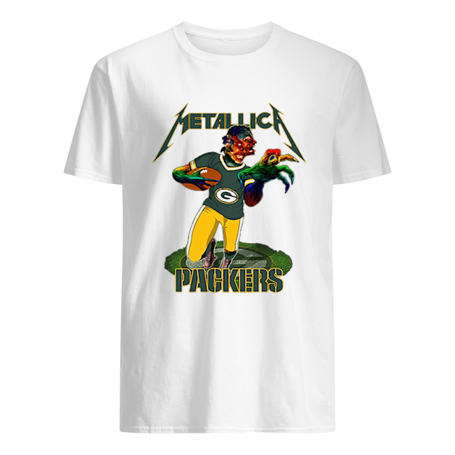 Monster Metallica Green Bay Packers shirt