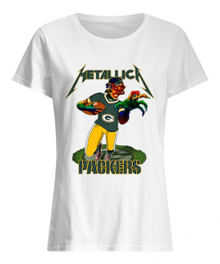 Monster Metallica Green Bay Packers  Classic Women's T-shirt