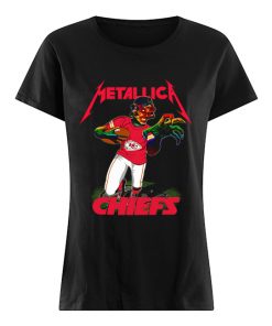 Monster Metallica Kansas City Chiefs  Classic Women's T-shirt