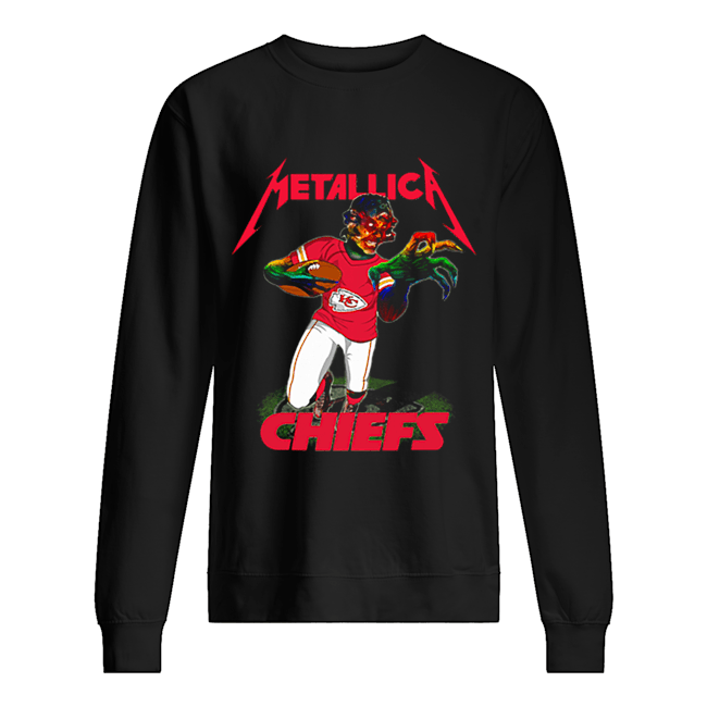 Monster Metallica Kansas City Chiefs Unisex Sweatshirt