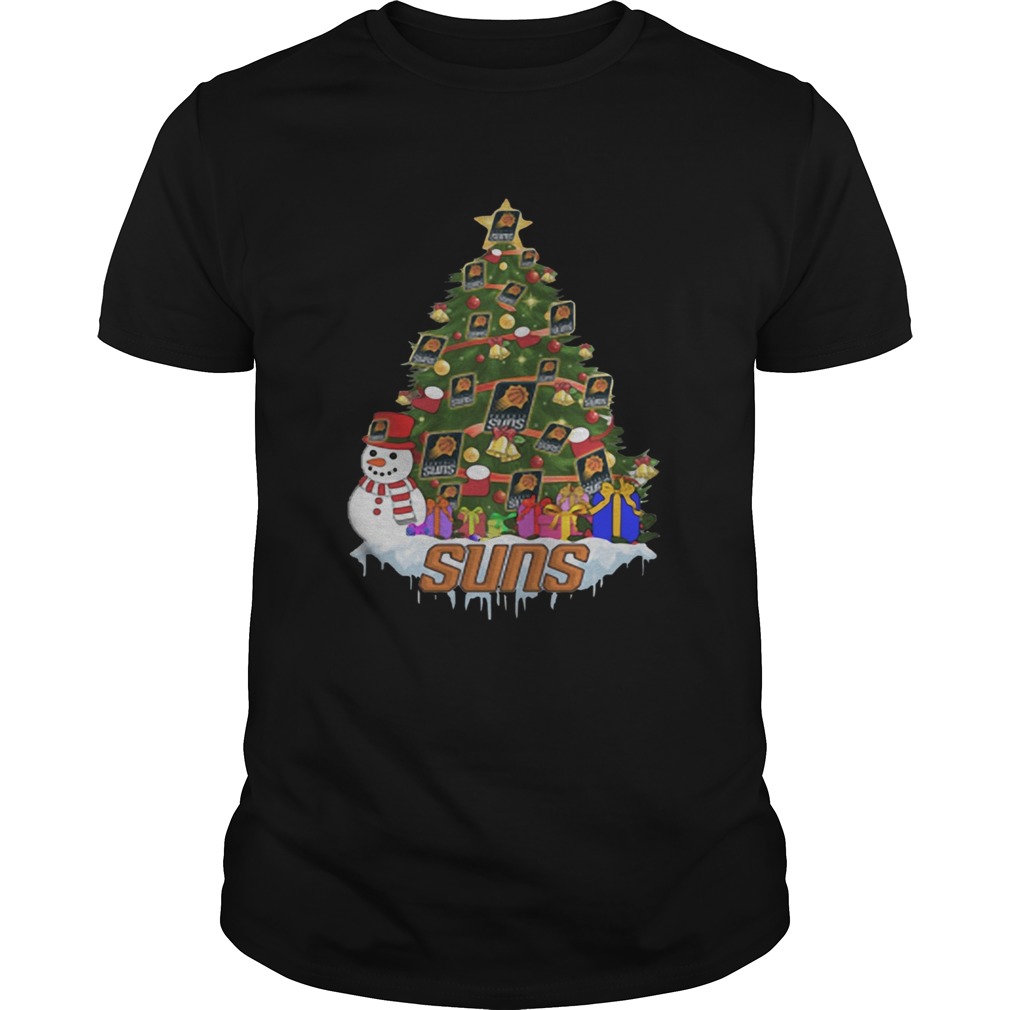 NBA Phoenix Suns Basketball Christmas Tree shirt