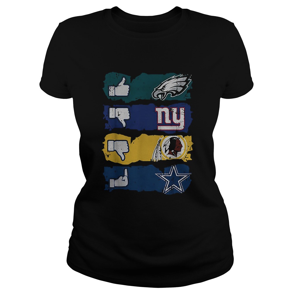 NFL Philadelphia Eagles The Good The Bad The Fuck Classic Ladies