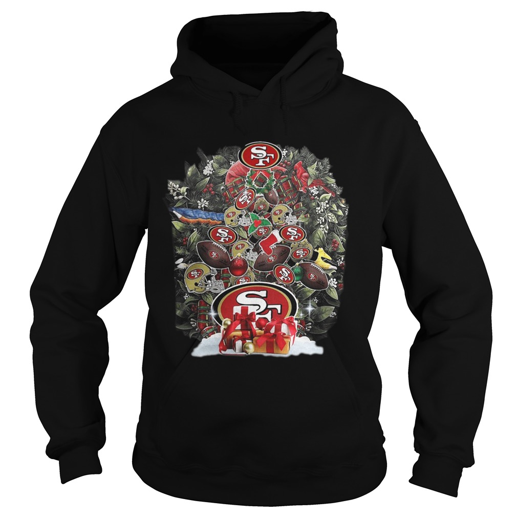 NFL San Francisco 49ers Tree Christmas Hoodie