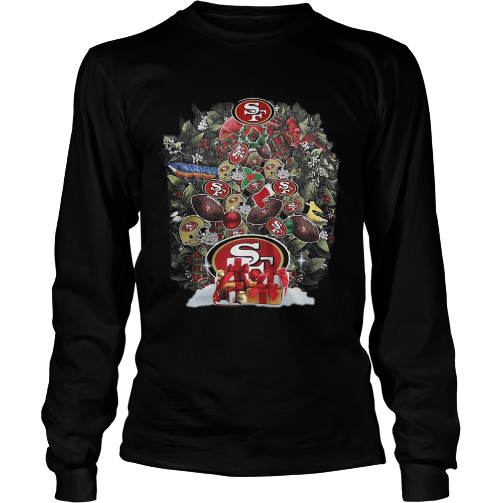 NFL San Francisco 49ers Tree Christmas LongSleeve