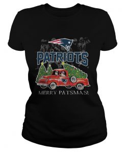 New England Patriots Merry Patsmas  Classic Ladies