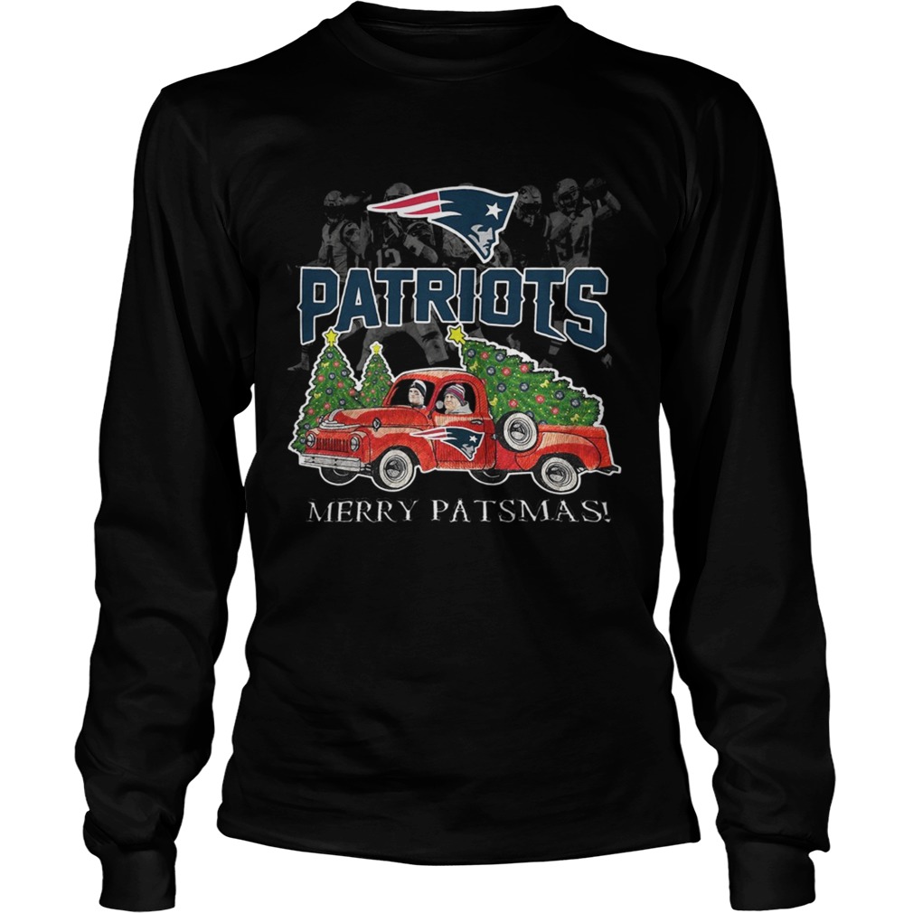 New England Patriots Merry Patsmas LongSleeve