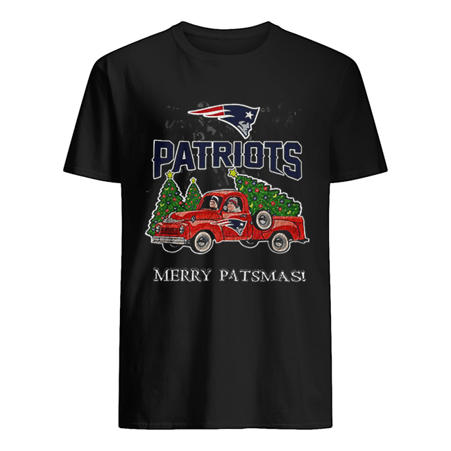 New England Patriots truck merry patsmas Christmas shirt