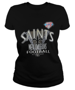 New Orleans Saints Football Established 1966  Classic Ladies