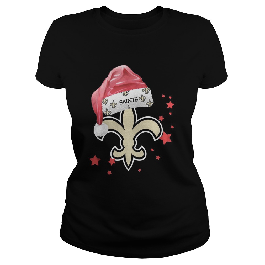 New Orleans Saints Merry Christmas Classic Ladies