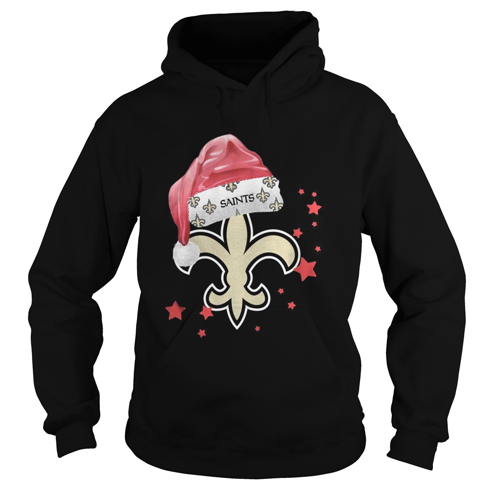 New Orleans Saints Merry Christmas Hoodie