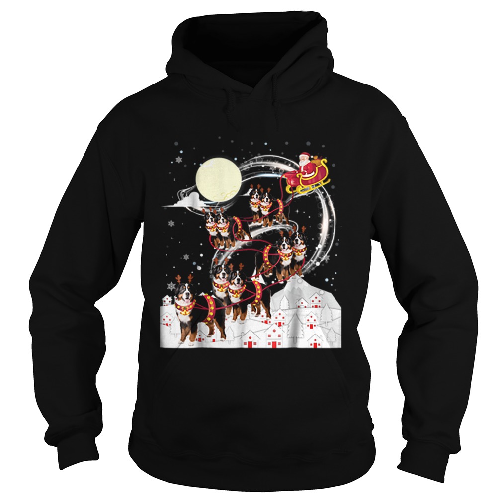 Nice Bernese Mountain Dog Reindeer Christmas 2018 Dog Hoodie