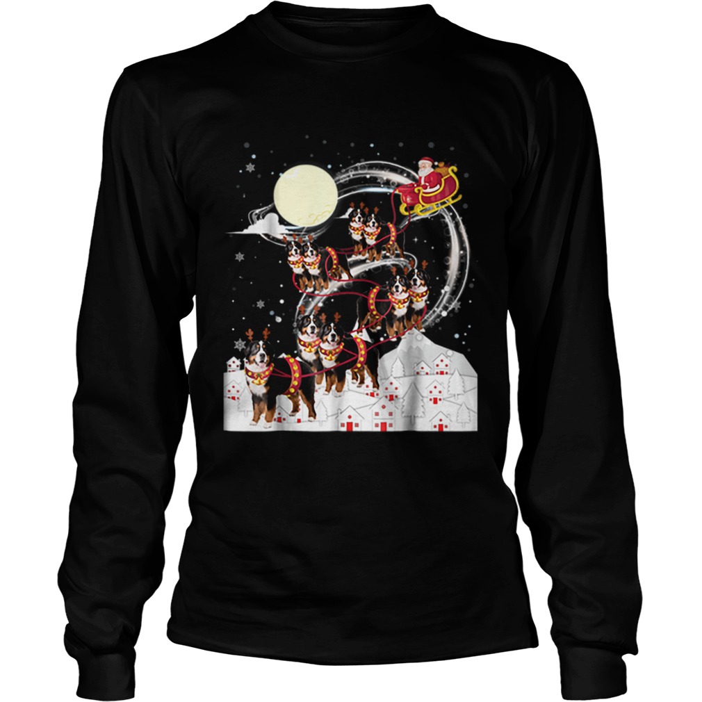 Nice Bernese Mountain Dog Reindeer Christmas 2018 Dog LongSleeve