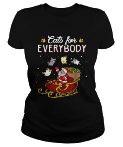 Nice Cats For Everybody Christmas  Classic Ladies