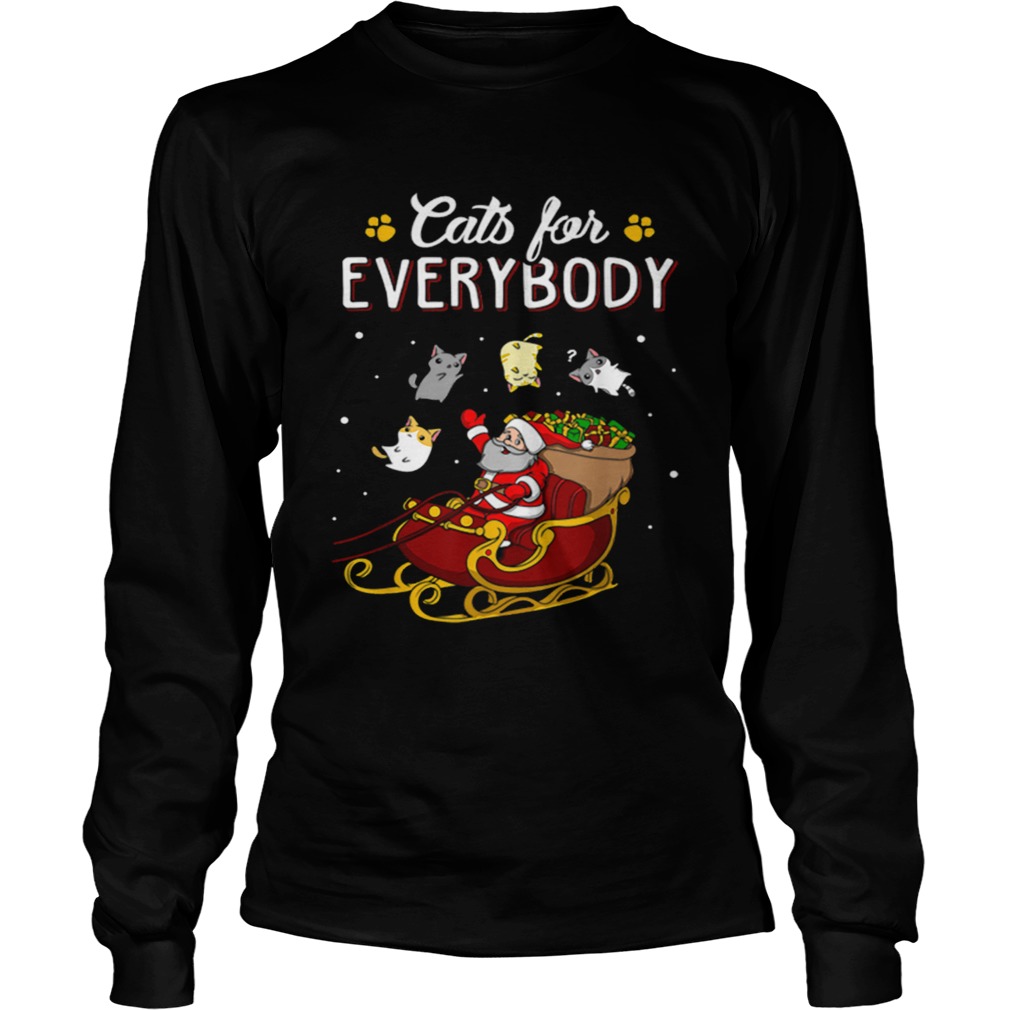 Nice Cats For Everybody Christmas LongSleeve