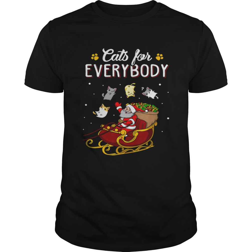 Nice Cats For Everybody Christmas shirt