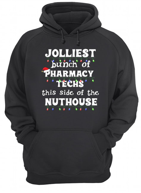 Nice Christmas Matching Group Work Pharmacy Technician Unisex Hoodie