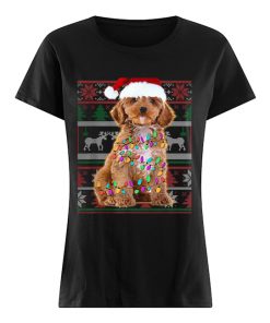 Nice Cockapoo Ugly Sweater Christmas Gift  Classic Women's T-shirt