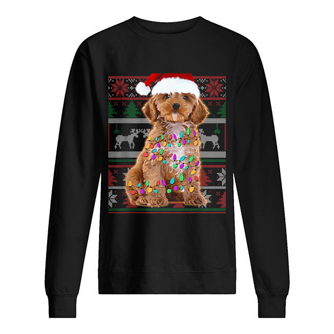 Nice Cockapoo Ugly Sweater Christmas Gift Unisex Sweatshirt