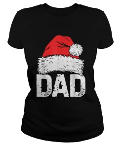 Nice Dad Christmas Santa Family Matching Pajamas Papa  Classic Ladies