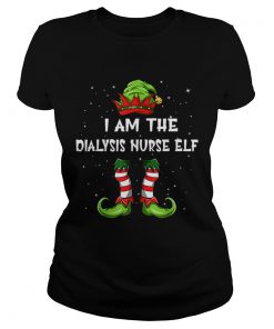 Nice Im The Dialysis Nurse Elf Christmas Family Elf  Classic Ladies