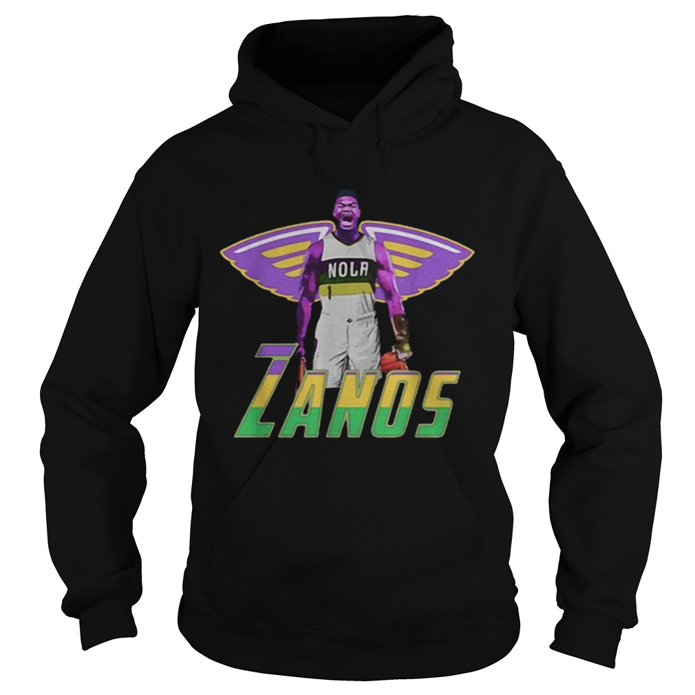 Nice Zanos Nola New Orleans Pelicans Hoodie