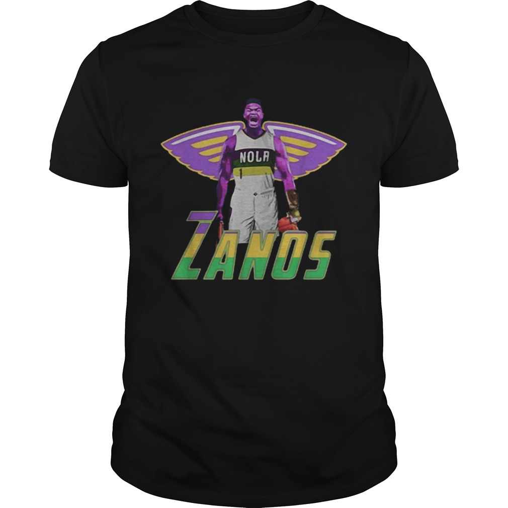 Nice Zanos Nola New Orleans Pelicans shirt