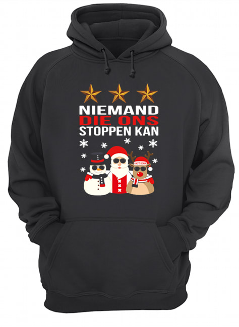 Niemand Die Ons Stoppen Kan Unisex Hoodie