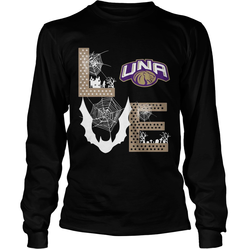 North Alabama Lions Stacked Spiderweb Love LongSleeve