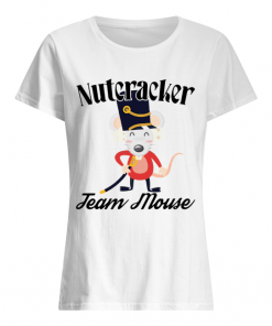 Nutcracker Soldier Toy Christmas Team Mouse  Classic Women's T-shirt