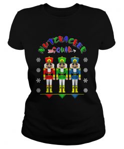 Nutcracker Squad Tee Funny Christmas Gift  Classic Ladies