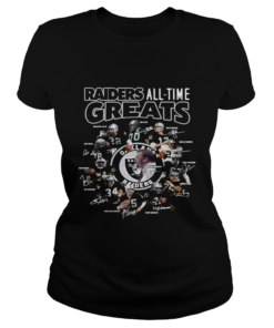 Oakland Raiders all time greats team signatures  Classic Ladies