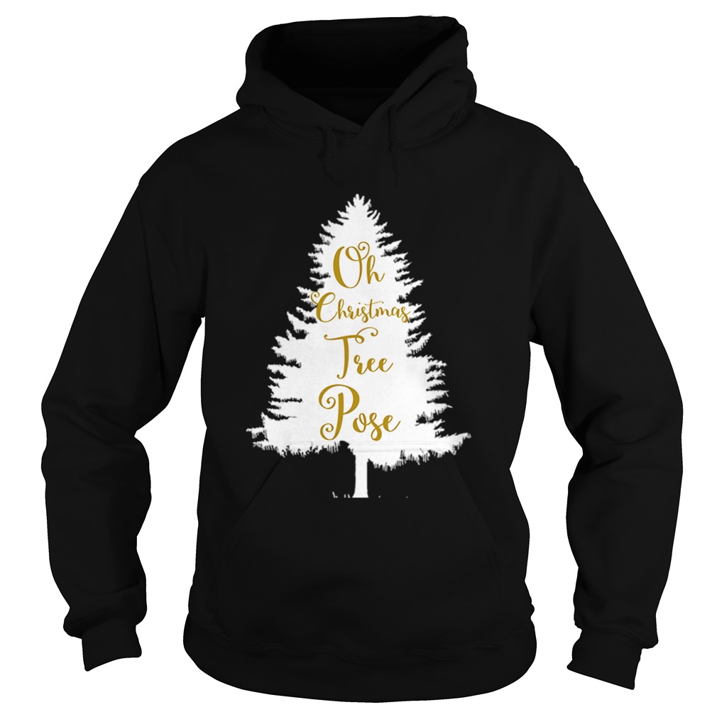 Oh Christmas Tree Pose Song Yoga Workout Hoodie