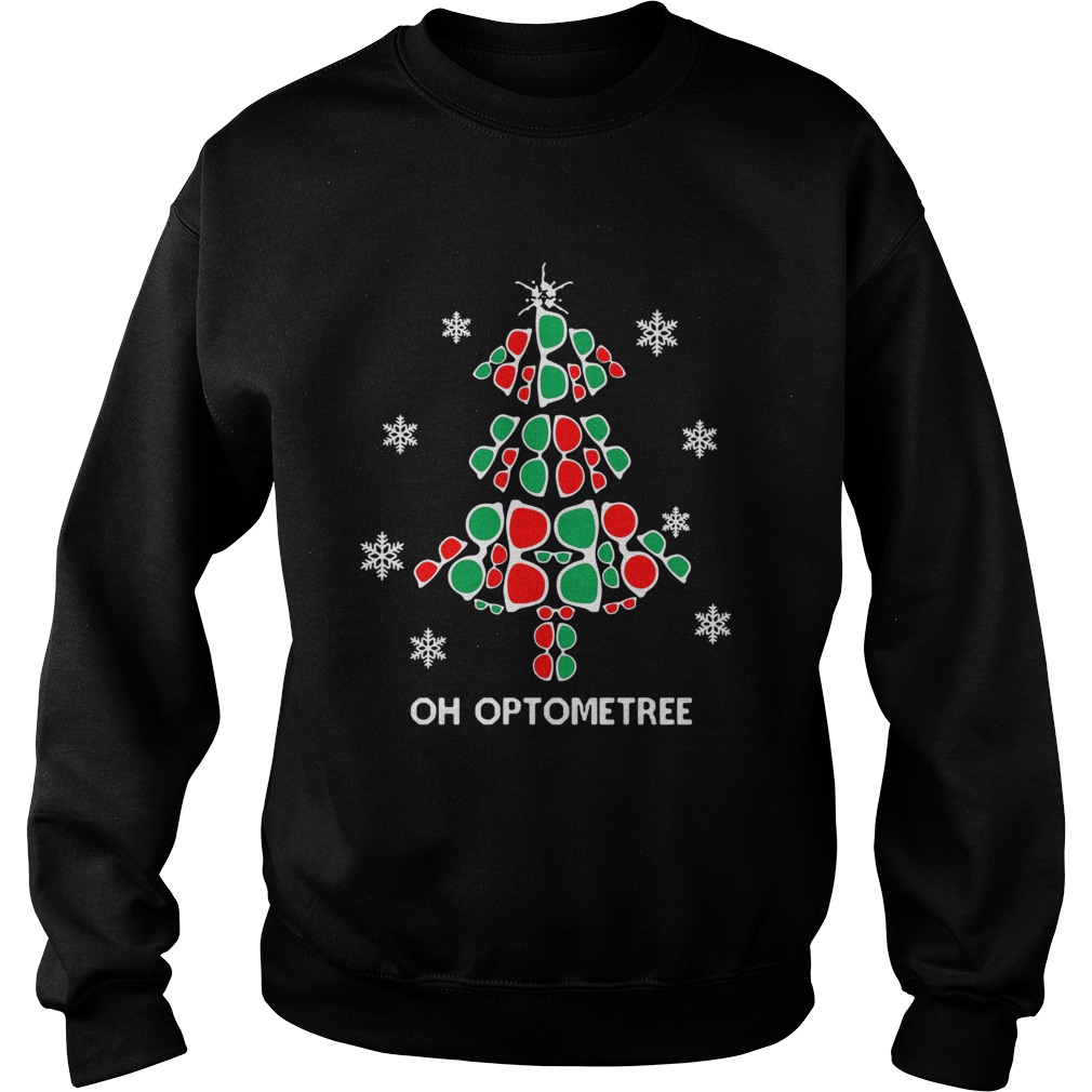 Oh Optometree Christmas Tree Sweatshirt