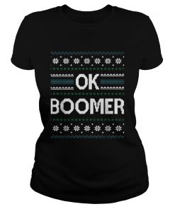 Ok Boomer Christmas  Classic Ladies