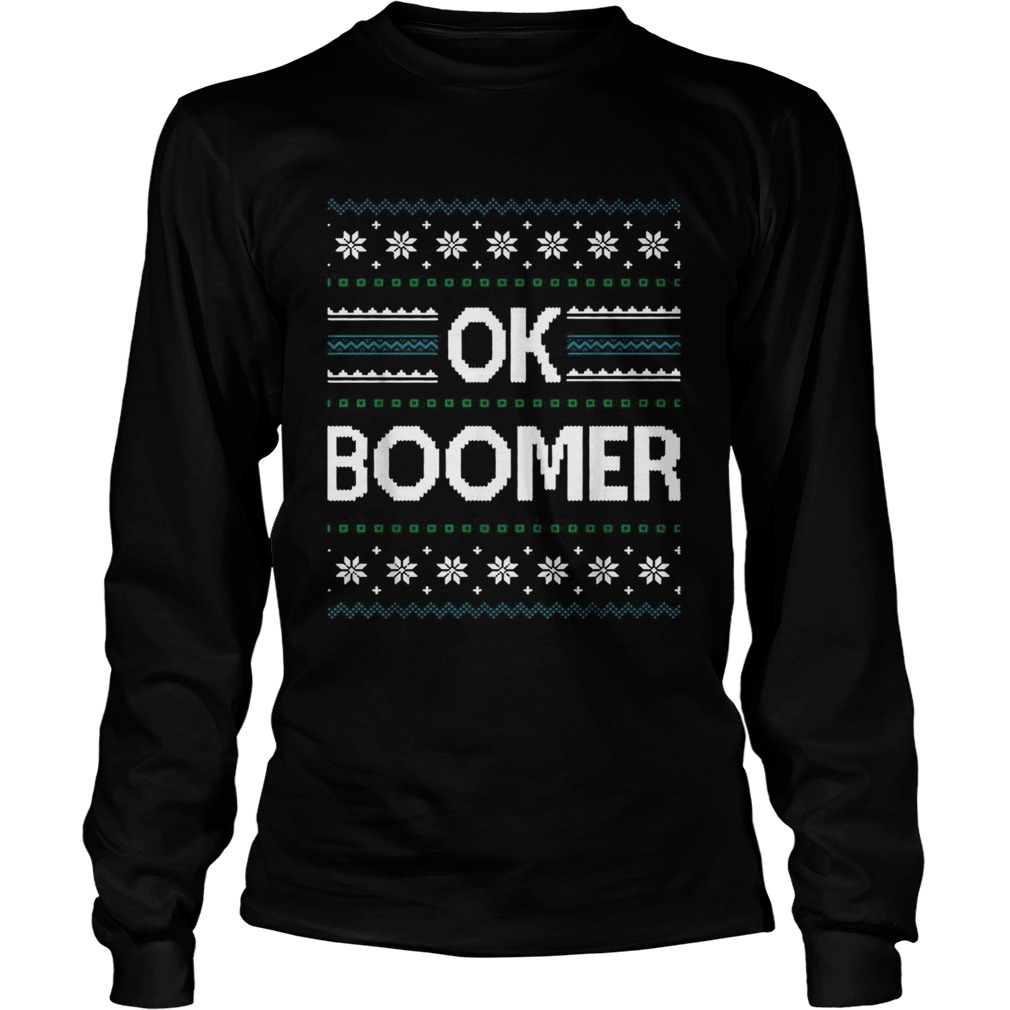 Ok Boomer Christmas LongSleeve