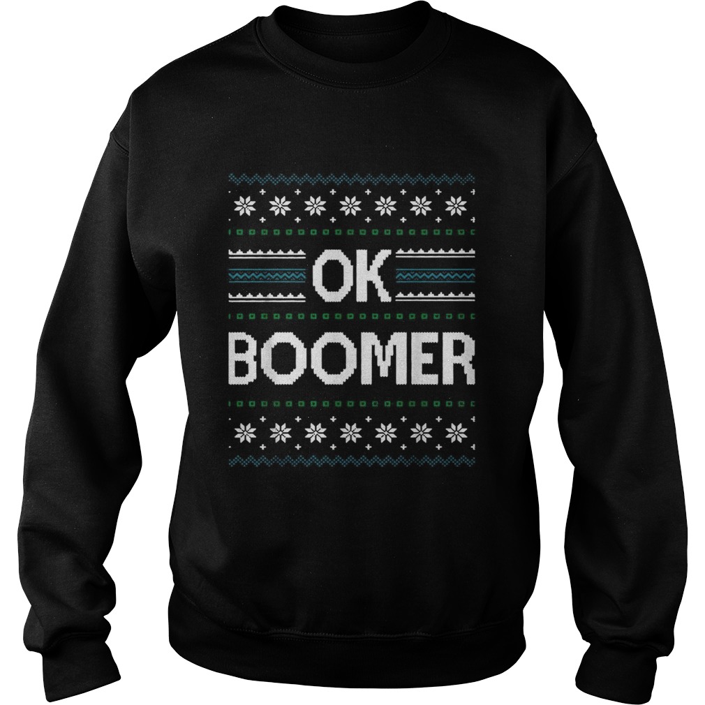 Ok Boomer Christmas Sweatshirt