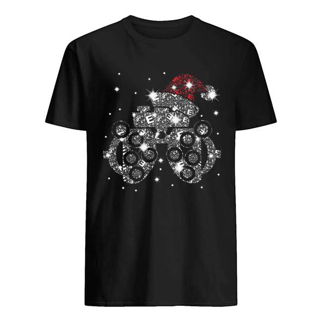 Optometry Bright Santa Diamond Christmas shirt