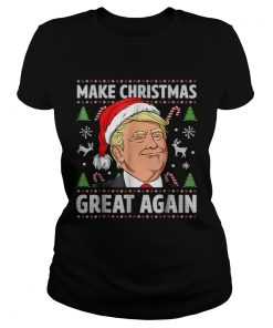 Original Make Christmas Great Again Trump Ugly Christmas Men  Classic Ladies