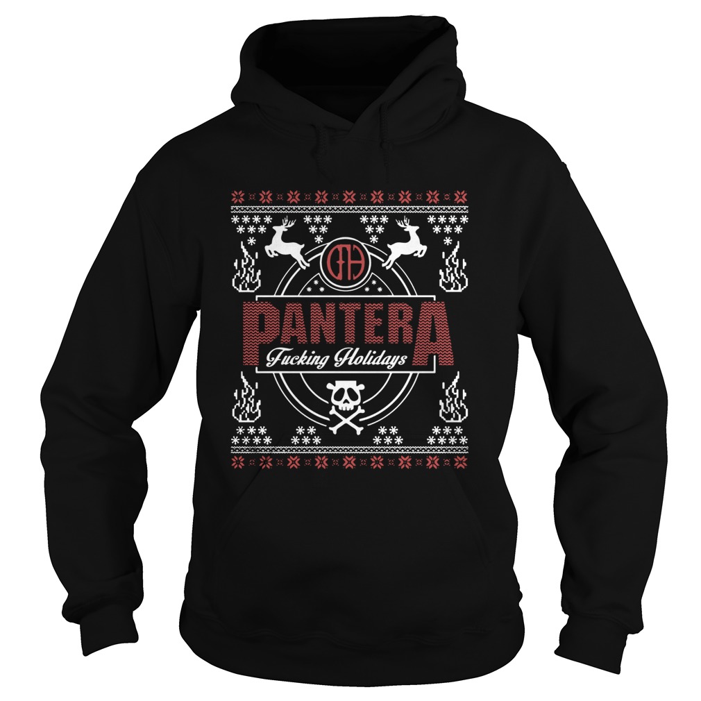 Pantera Fucking Holidays Christmas Hoodie