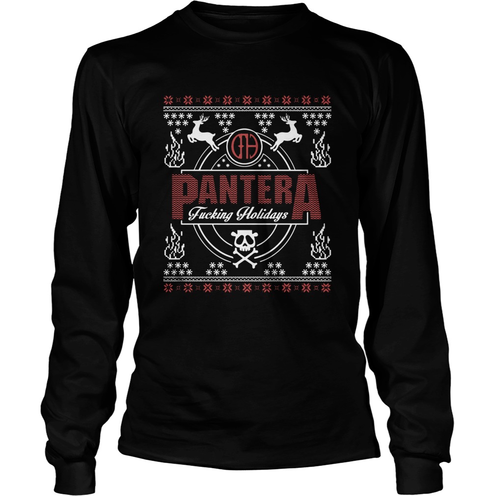 Pantera Fucking Holidays Christmas LongSleeve