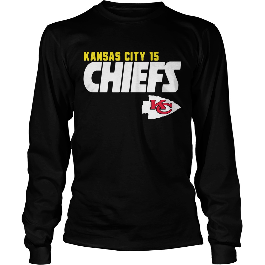 Patrick Is Mahomie 15 Kansas City Chiefs LongSleeve