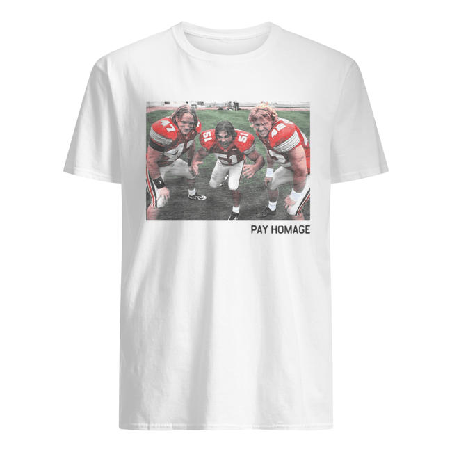 Pay homage to legendary Ohio State linebacker shirt