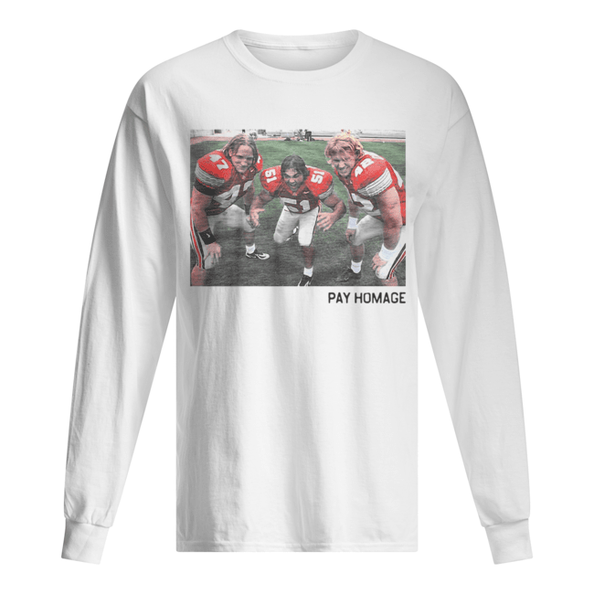 Pay homage to legendary Ohio State linebacker Long Sleeved T-shirt 