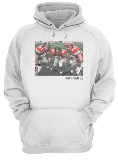 Pay homage to legendary Ohio State linebacker Unisex Hoodie