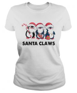 Penguins Santa Claws  Classic Ladies